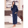 Alexander Del Rossa Fleece Zip Up Robes for Women with
