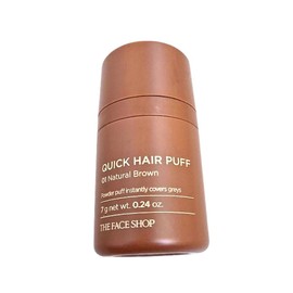The Face Shop Quick Hair Puff Black 7g / 더페이스샵 퀵 헤어 퍼프 블랙 7g