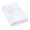 White Flat Sheet King Size 100% Egyptian Cotton 300 Thread