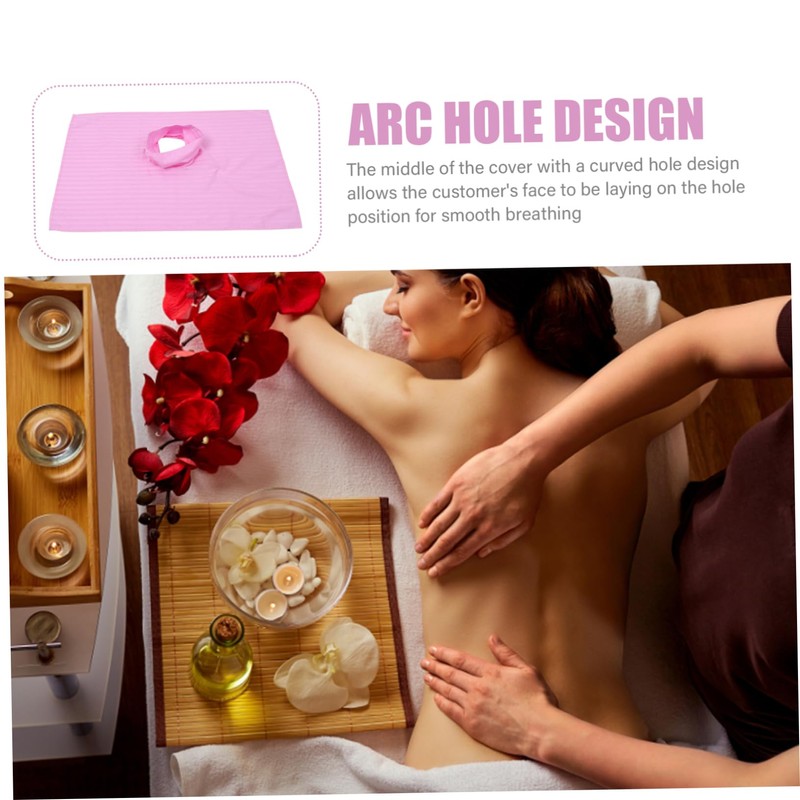 Ciieeo 2pcs Multi-Functional Massage Bed Hole Pad Comfortable Breathing for