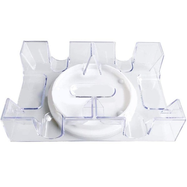 Tianbi 2 Deck/6 Deck Rotating Card Tray, Smooth 360 Degree