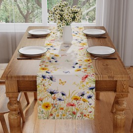 220 GSM Spring Table Runner 13x60 Inch Home Party Decor