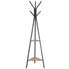 VASAGLE Coat Rack Freestanding, Coat Hanger Stand, Hall Tree with