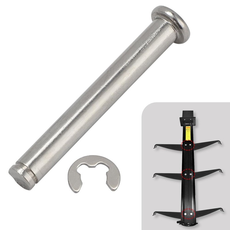 motoparty Replacement Stainless Steel Pivot Pin for Garelick Eez-in Boarding