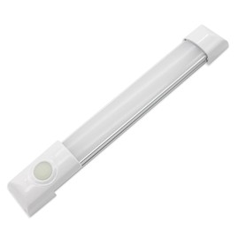 Dream Lighting 12v Campervan Light with Switch 2.6W Warm White 3000K 15cm Slimline LED Light Strip for Under Cupboard Cabinet Camper Boat Caravan Motorhome