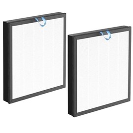 sieloonger Vital 100S Replacement Air Filter Compatible with LEVOIT Vital 100S/100S-P Vital 100S-RF AIR Purifier,H13 True HEPA 3-in-1 Replacement Filter, Efficiency Activated Carbon,2-Pack(White)