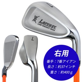 Larouge Rouge Soft Shaft Practice Iron, Gunya (GNYA) Real Hitting 7 Iron, Men's Direct Sales Golf Shop