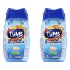 2 Pack Tums Smoothies Antacid Calcium Supplement Assorted Fruit 60