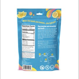 Organika Electrolitos en Polvo con Prebióticos Limonada Rosa 20 Sobres Aporta vitamina C, magnesio y potasio citrato, fibra prebiótica soluble; sin azúcar, sin gluten, vegano; sobres individuales