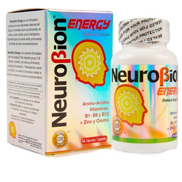 Neurobion Energy - Amino Acids Vitamin B1 B2 B6 B12 - Increases Brain Alertness