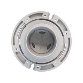 Oatey 3 in. PVC Closet Flange with Plastic Ring and Test Cap, White
