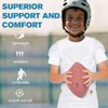 Dialudon Youth Boys Football Rib Chest Protector Padded Compression Shirt