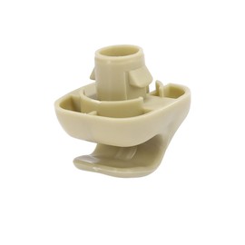 X AUTOHAUX Beige Car Plastic Sun Visor Hook Clip Bracket Retainer 88217S04003ZA for Honda Accord 1998-2003 for Honda Civic 1996-2008 for Honda Civic 2003-2011