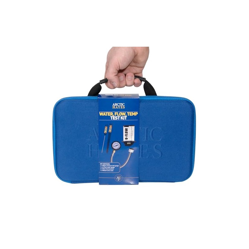 Arctic Hayes WPTK3-AMZ Water Pressure, Flow, Temperature Measuring Kit, Blue