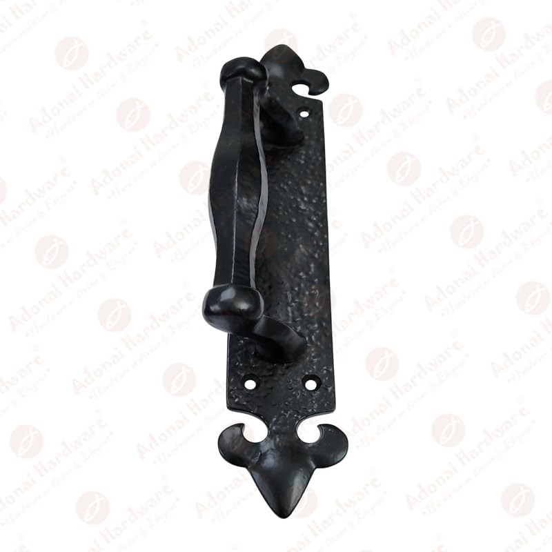 Adonai Hardware "Achaz Aluminium Door Pull with Back Plate (2,