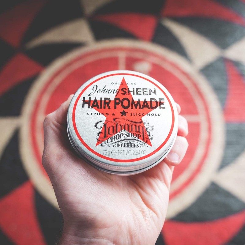 JOHNNY'S CHOP SHOP Original Sheen Men's Hair Pomade Strong &