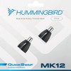 HUMMINGBIRD MK12 QuickSwap Replacement Nose & Ear Rotary Trimmer Heads,