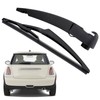 Effitnee Rear Wiper Arm Blade and Arm Set, Back Windscreen