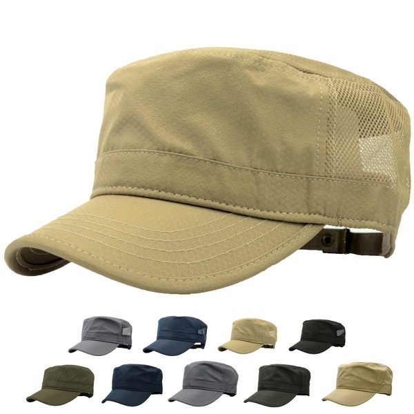 RF Work Cap, Men's Large Size, Military Hat, XXL (23.6