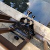 Heavy Duty Metal Patio Umbrella Holder Clamp - Adjustable Outdoor