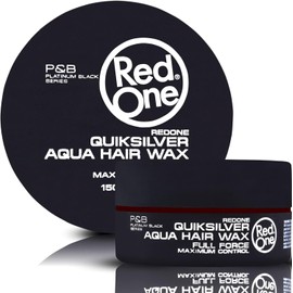 Quiksilver Cera Pelo Hombre - Red One Gris 150 Ml - Máximo Control