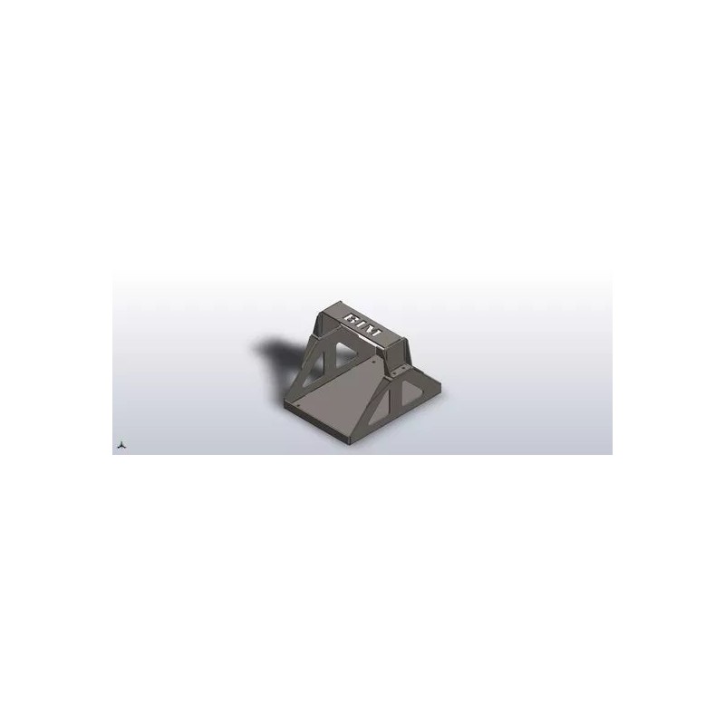 Bro Industries Motorsports Group 34/78 Optima Battery Mount Universal Raw