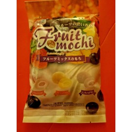 YUKI & LOVE 3 PACK FRUIT MOCHI STRAWBERRY, MANGO & GRAPE  INDIVIDUAL WRAP SERVING