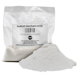 Sodium Saccharin 8 OZ-A Sugar Substitute & Artificial Sweetener-Used as Ingredient in the Food Industry