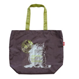 Wachifield Eco Cat Tail Tote D&C Eco Bag, Brown