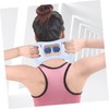 FOMIYES Yoga Massage Roller Compact Yoga Training Ring Back Neck