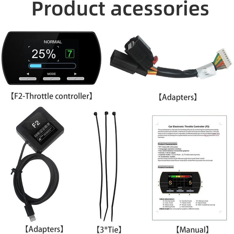 Throttle Response Controller 9 Drive Modes Smart Electronic Racing Accelerator