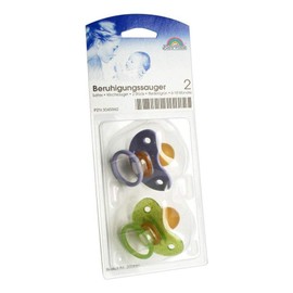 SAUGER Cherry Latex Size 2 6-18 Months Flied / Green Pack of 2