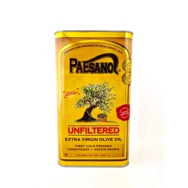 Paesanol Extra Virgin Oil Olive Unfiltered 101.4 Fl Oz