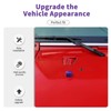 SQQP Engine Hood Rubber Head Decor Trim Compatible with 2007-2018