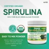 Herba Organic Spirulina Powder 250g – Certified USDA Organic &