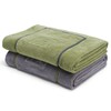 PETTOM Set of 2 Dog Towels, Dog Towels, Extra Absorbent,