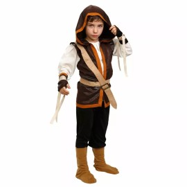 Dress Up America Robin Hood Costume For Kids- Renaissance Archer Costume By Dress Up America - Toddler 2