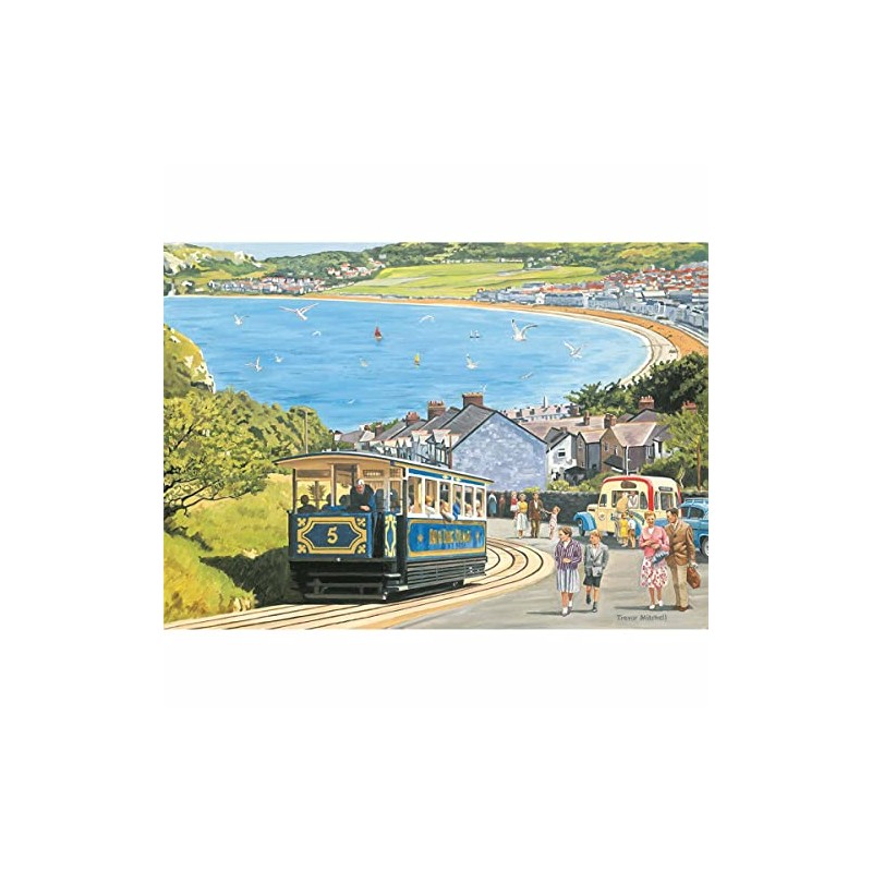 Seaside Tram 1000 Piece Jigsaw