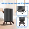 Premium Wooden Tripod Desk Stand for Sonos Era 100 Desktop