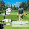 Jsportic Golf Impact Tape Clear Golf Club Stickers for Accurate