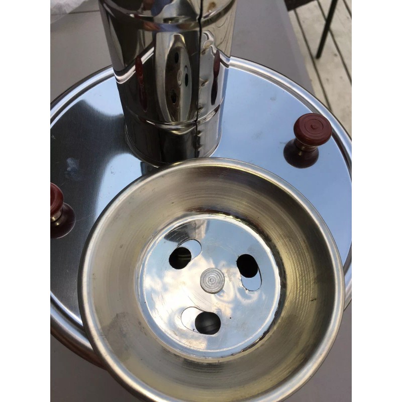 Bayraktar ISTaccra Samovar Tea Kettle Camping Heater Boiler Turkish SEMAVER