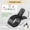 18PCS Pool Cover Clips, 3.1 Inch Not Piercing Scratch Clamps,