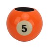 Ball Shape Table Clock Billiards Ball Clock Resin Accurate Decorative
