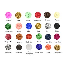 Mandala Crafts Glass Seed Beads for Jewelry Making - 18000 11/0 Small Kit for Tiny Jewelry Bracelet - 2mm Rainbow Mini Pony Beads for Necklace