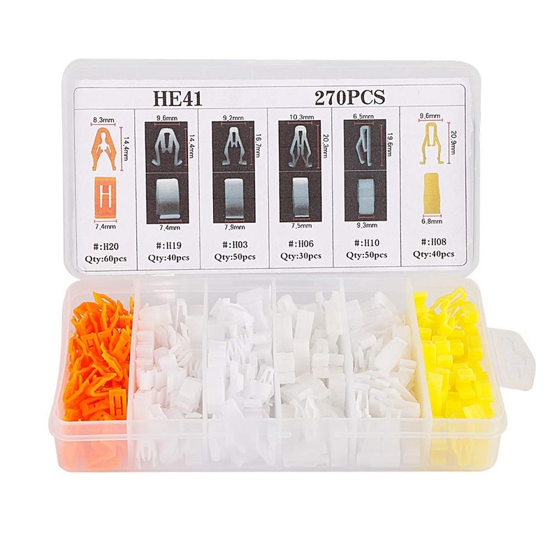 270pcs Car Holding Clips Dashboard Trim Clip Car Console Dashboard