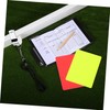 Gatuida 1 Set Standard Referee Kit with Bright Cards Durable