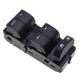 Master Power Window Switch Compatible with 2011 2012 2013 2014 2015 Ford Edge and Lincoln MKX, FANLIDE Front Left Driver Side Electric Window Control Switch Replace 901-219 BT4Z-14529-AA