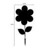 In the Breeze 12-Inch Rainbow Flower Spinner, 2639, 6-Petal Flower
