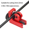 Close Quarters Tubing Cutter, Tube Cutter 3-22mm Cutting Diameter for