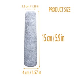 6 in Granite Replacement Pestle (Only Pestle [Mortar is not Included]) Black Unpolished